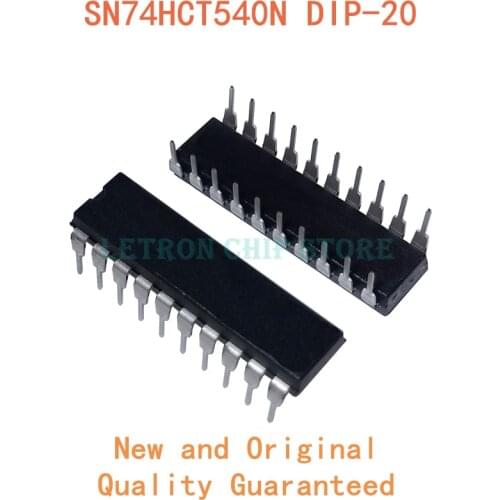 10pcs SN74HCT540N DIP20 HD74HCT540P DIP CD74HCT540E DIP-20 74HCT540N SN74HCT540 74HCT540 original and new IC Chipset