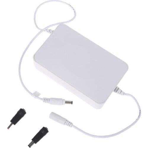 P8DC Mini UPS Battery Backup 12V 2A Uninterruptible Power Supply for WiFi, Router, Modem, Security Camera with Built-in 15000mAh