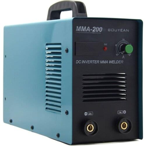 MMA200 Handheld Arc Welding Machine Digital Display Inverter IGBT DC Anti-sticking Anti-Electric Shock 220V DIY Welding Tool