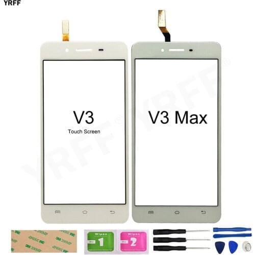 5.5'' V3 Touch Panel Sensor For Vivo V3 Max Touch Screen Digitizer Front Outer Glass Sensor Panel Replacement Assembly Parts