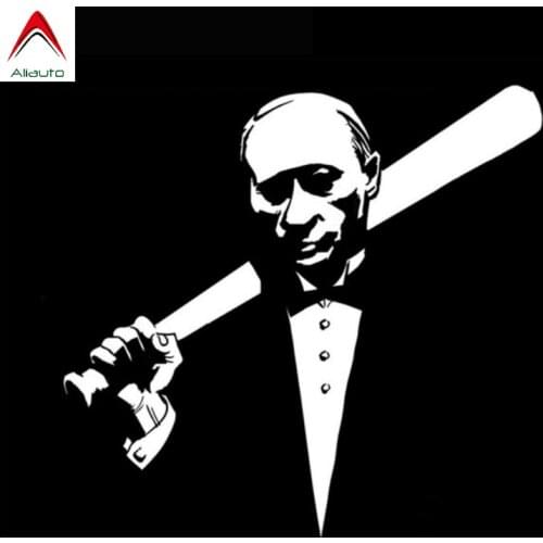 Aliauto Personality Car Sticker Emblem Badge Funny Russian President Vladimir Putin Auto Styling Vinyl Decal,20cm*19cm