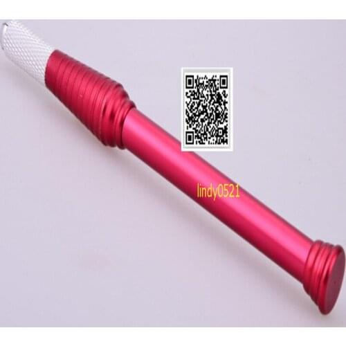 Free shipping for eyebrow manual pen tattooing manual pen microneedle pen with 30pcs blade 11