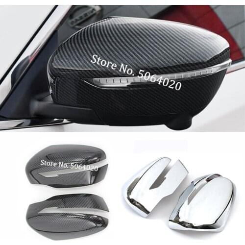 For Nissan Qashqai J11 Rogue X-Trail T32 2014-2020 Accessories ABS Chrome Car Rearview Mirror Exterior Covers Trim Car Styling