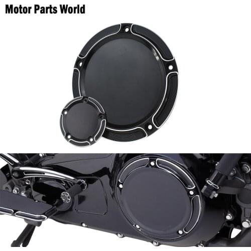 Motorcycle 5 Holes Derby Cover & Timing Timer Cover CNC For Harley Dyna Street Bob Super Glide Heritage Softail Classic Touring