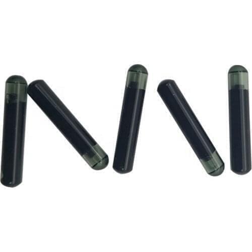 READELL 500PCS 2.12*12mm 13.56KHZ Microchips for pets dog / cat / pets / animals Implantable Microchip with labels free shipping