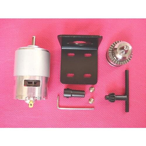 Mini R755 DC machine tool drill chuck, micro motor drill chuck, small motor chuck assembly,small drill machine motor