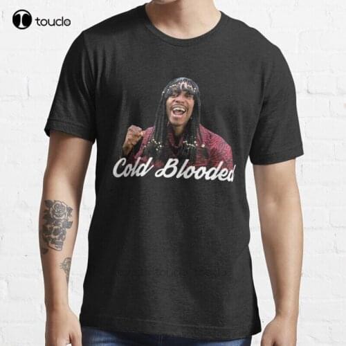 New Cold Blooded Rick James Dave Chappelle T-Shirt Cotton Men Tee Shirt