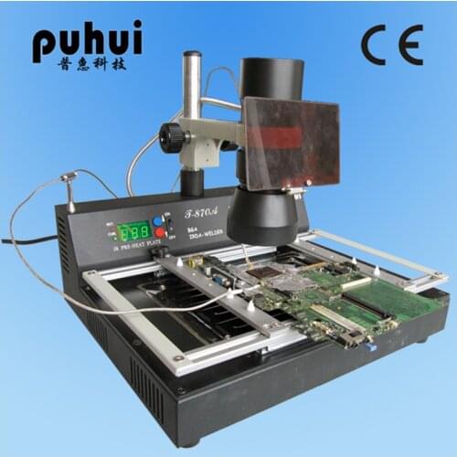 PUHUI T-870A BGA Notebook Rework Station IRDA Soldering Welder Infrared light SMT SMD 1000W