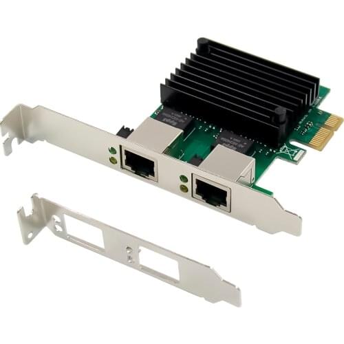 PCI Express RTL8125 PCIE LAN 10/100/1000M/2.5G dual-port Network Adapter