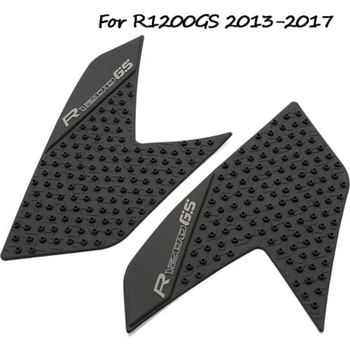 Motorcycle Anti-Heated Gas Tank Side Grip Traction Knee Protector Sticker Anti Slip Pad For BMW R1200GS R1200 GS 2013-2017