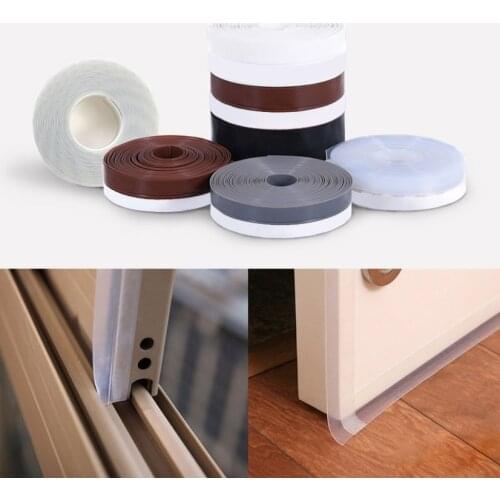 Sealing Strip Self-Adhesive Tape Door for Stopper Silicone Rubber Stickers Windproof Door Guard Multi-Function Weatherstripping