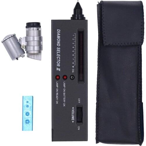 Diamond Tester Pen High Accuracy Professional Jeweler Diamond Tester for Novice and Expert