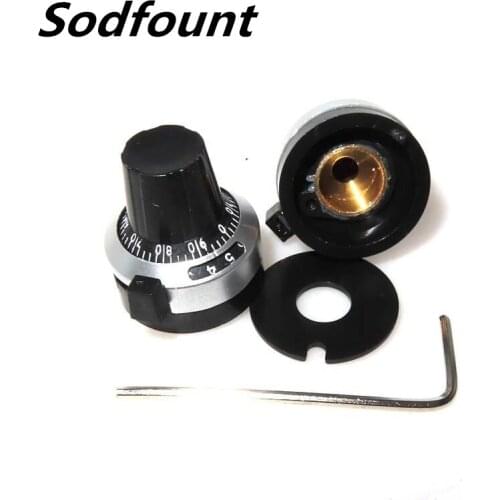 1pcs WXD3-13 dial knob potentiometer linear knob hat inner diameter 4MM 4.0
