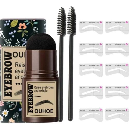 10pcs/set of grooming eyebrow template kit makeup tools DIY beauty eyebrow template template ladies beauty tool accessories