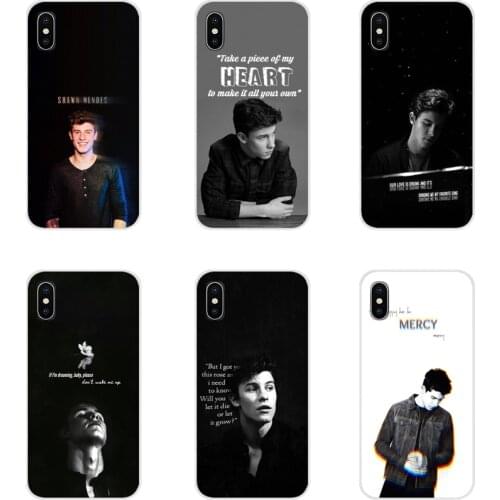 Accessories Phone Cases Covers Shawn Mendes SM For Samsung Galaxy A5 A6S A7 A8 A9S Star J4 J6 J7 J8 Prime Plus 2018