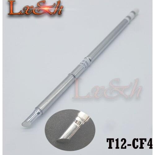 Free shipping lead-free T12-CF4 WHITE LIGHT soldering iron tip for HAKKO FX-951 FX-952 FX-950 soldering station