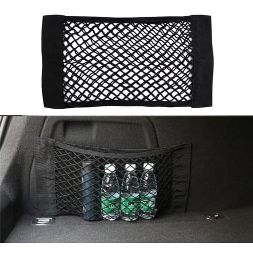 For Renault megane 2 3 duster captur clio 4 Volkswagen polo golf 4 Mazda 3 6 cx-5 Car Trunk luggage Net bag Paste net bag