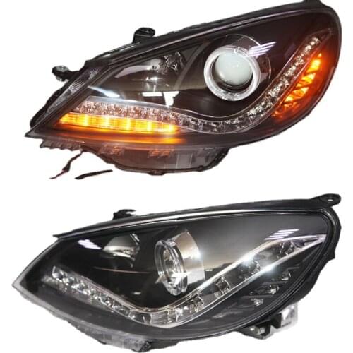 For VW Lavida LED Head Lamp Dual-light Lens 2008-2011 Style