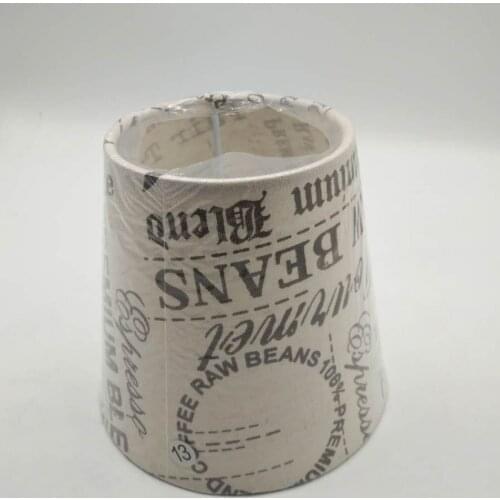 Crystal Candle Chandelier Cloth Wall Lamp Shade Fabric monogrammed lampshade