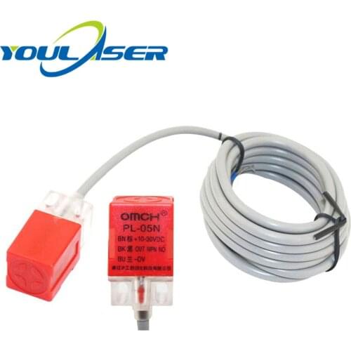 Inductive Proximity Sensor Switches PL-05N 5mm IP67 Level For Laser Cutting and Engraving Machine