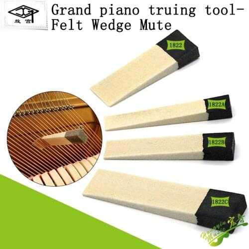 Piano tuning and maintenance tools for piano piano stop sound felt 1822 horizontal piano stop sound wool felt block piano access