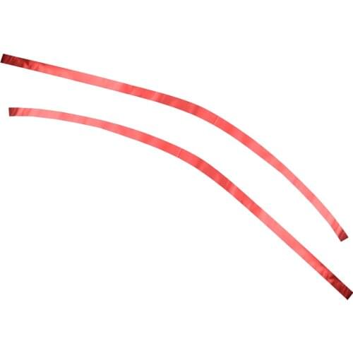 1 Set Red Car Front Bumper Spoiler Lip Skirt Covers Trims Plastic Fit For Hyundai Sonata 2021 2020