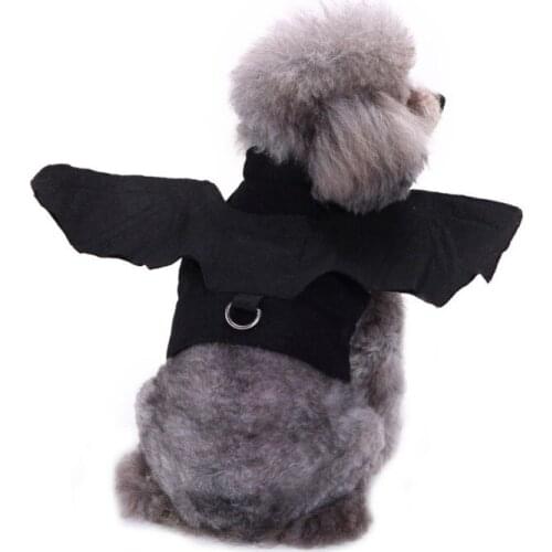 A Bat Wings For Pet Dog Cat Costumes Halloween Cosplay Clothing Funny Christmas Spider Dress Up Pet Accessories
