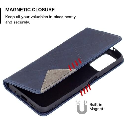 New Style Magnetic Leather Slim Case na For Xiaomi Redmi 9T 9A 9C NFC 9i 9AT 9 Prime Note 9S 9 Pro Max Flip Stand Business Phone
