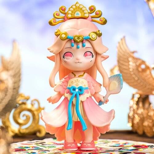 Cute Anime Figure Gift Surprise Box Original Luoyi Antiquities Fairy Series Blind Box Toys Model Confirm Style