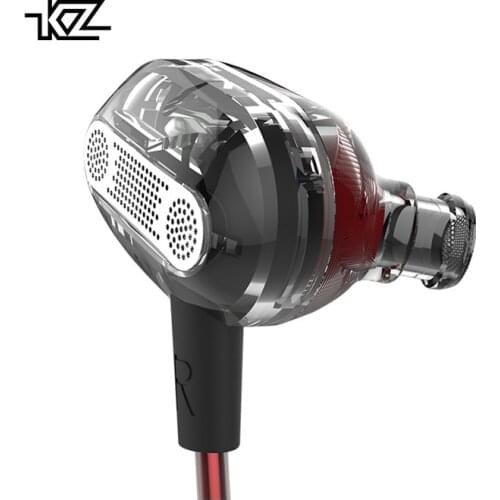KZ ZSE Dynamic Dual Driver Earphone In Ear Headset Audio Monitor Headphone Noise Isolating HiFi Music Sports Earbuds