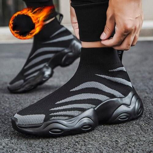 New Fashion Men Women Non-Leather Warm Fur Snow Winter Shoes High Quality Split Leather Comfortable Ankle Warm Boots 47