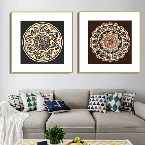 Modern American Home Decoration Poster Living Room Bedroom Bedside Background Wall Sofa Printing Atmosphere Hanging Painting