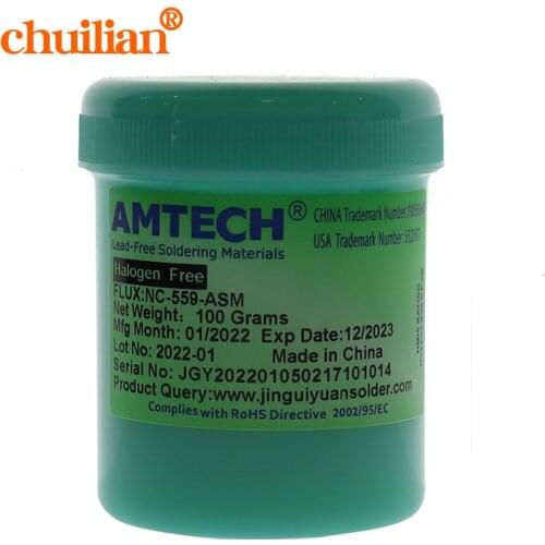 AMTECH NC-559-ASM 100g Leaded Free Soldering Flux Welding Paste