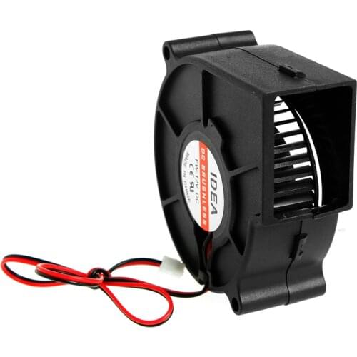 75mmx30mm DC 12V 0.24A 2-Pin Computer PC Sleeve-Bearing Blower Cooling Fan 7530