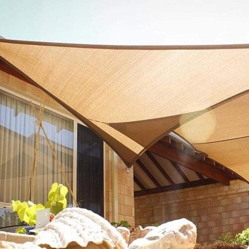 Waterproof Sun Shade Sail Triangle SunShade Sail For Garden Patio Outdoor Awnings Canopy Pool Awning Camping Sun Shelter Tent