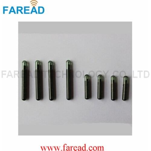 X80pcs Q5 T5577 125KHZ RFID 3*13mm Animal glass tag for Identification UID/ID64/Manchester/Unique/64bit standrd