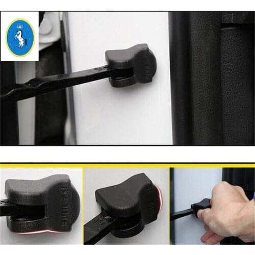 Yimaautotrims Auto Accessory Door Arm Stop Rust Waterproof Protect Cover Trim Fit For Hyundai Elantra / Ix35 2007 2008 - 2014