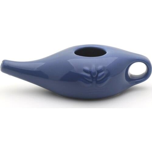 Yoga for the neti pot cleaning the neti pot wash nasal exchanger with the ceramicss stuff pot of nasal irrigator 250ML