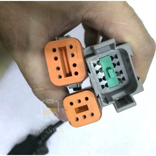 6Pin +8Pin Industrial Marine vodia 5 Diagnostic Tool cable for Penta Vodia Industrial Marine Engines