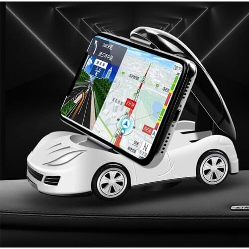 Fashion Sports Car Shape Design Car Phone Holder Mobile Mount Cell Stand GPS Mount Support for Iphone Xiaomi Redmi Huawei