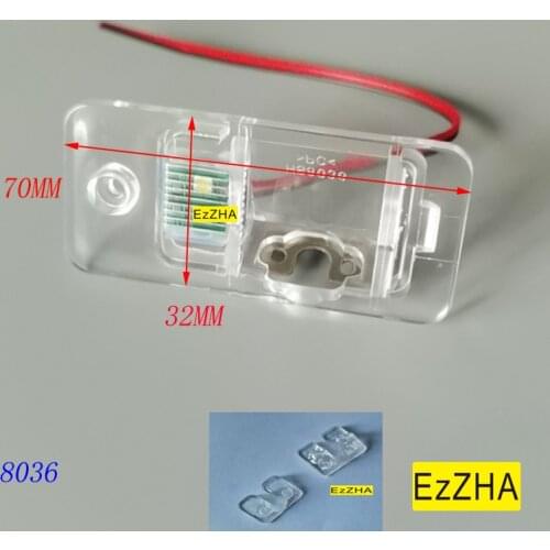 Car Rear View Camera Bracket License Plate Lights Housing Mount for Audi A3 S3 8P A4 S4 RS4 B7 A5 S5 A6 A6L C6 S6 RS6 Q7 SQ7 A8