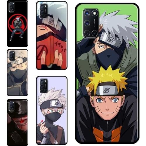 Anime Hatake Kakashi Case For OPPO A52 A72 A92 A83 A91 A93 A15 A3S A5S A1K F7 Reno2 Z A31 A53 A5 A9 2020 Cover