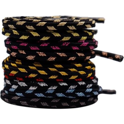 Coolstring 3MM Metallic Yarn Weaving Bracelet Lace Thiny Rope For Women Sneaker Boots Slipper Female&Male Couple Decorative Cord