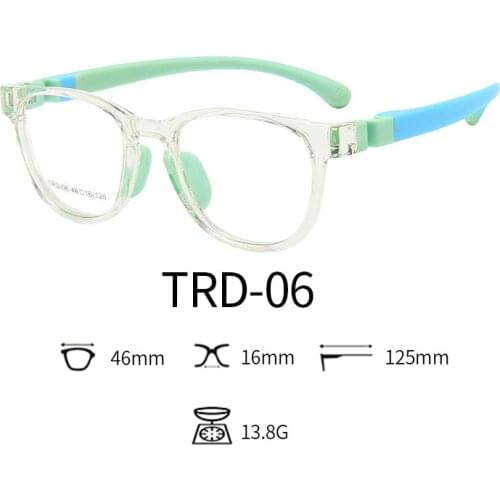 DANKEYISI Kids Glasses Frame Anti Blue Fashion Flexible Optical Eyeglasses Frame Children Boy Girls Clear Glasses UV400