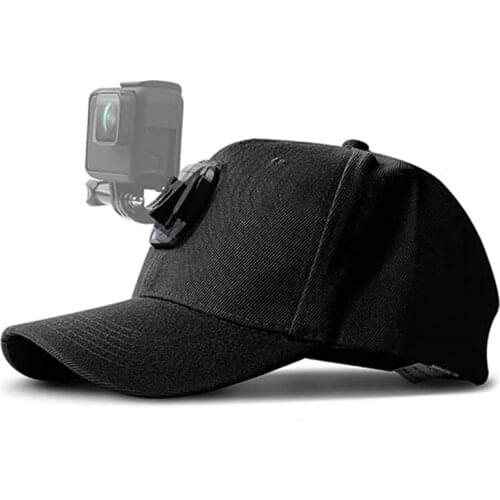 Action Cameras Head Mount Hat With Quick Release Buckle Mount Adjustable Cap For GoPro 5 Session Hero 8 7 6 5 4 3 DJI OSMO Etc