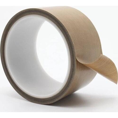 1 Roll 10-150mm*10m*0.3mm PTFE Adhesive Tape 0.3mm thickness Cloth Hi-Temp Insulate Adhesive Tape Insulating