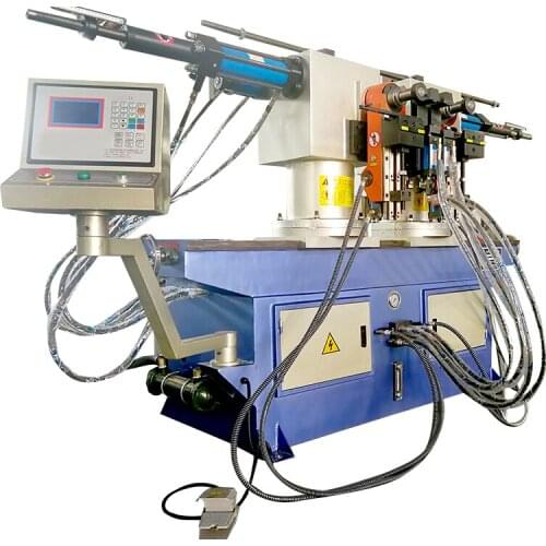 Pipe End Forming Machine for reducing/expanding/flaring