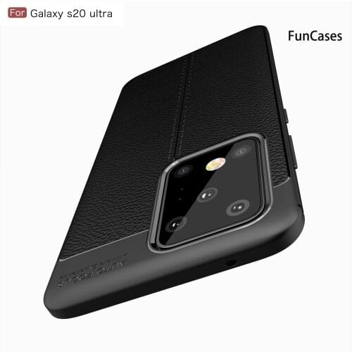 Leather Design Lychee Pattern Cover For Samsung Galaxy S20 Ultra Samsung Galaxy S20 Lite Plus Fan Edition Telephone Covers S20FE