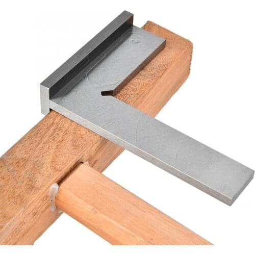 1 set Angle Ruler Engineer Square High Accuracy Stainless Steel 90 Degree with Measuring Tool Angle Ruler