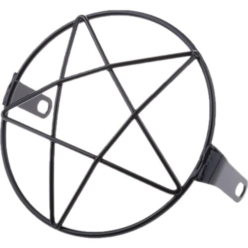 Motorcycle Retro Metal Headlight Protector Guard Cover for GN CG125